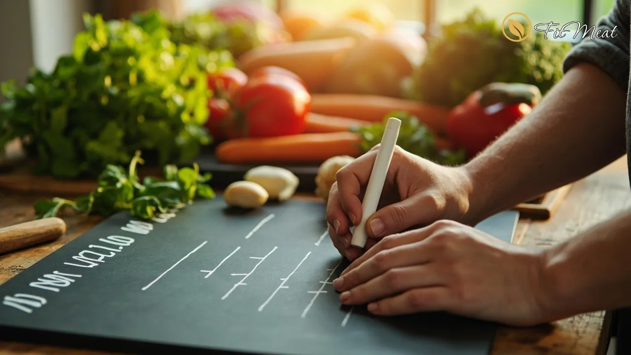 برنامهریزی و آمادهسازی شام سالم