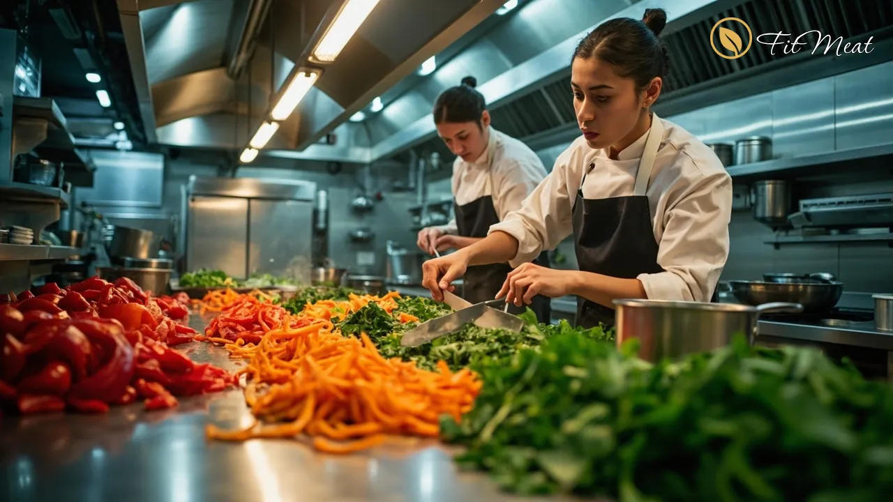 آمادهسازی سریع شام در آشپزخانه