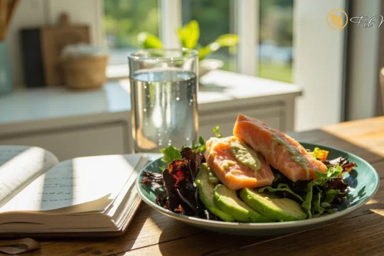 بشقاب رژیمی ضد التهاب بعد از عمل لیپوماتیک برای ترمیم بافت و کاهش ورم