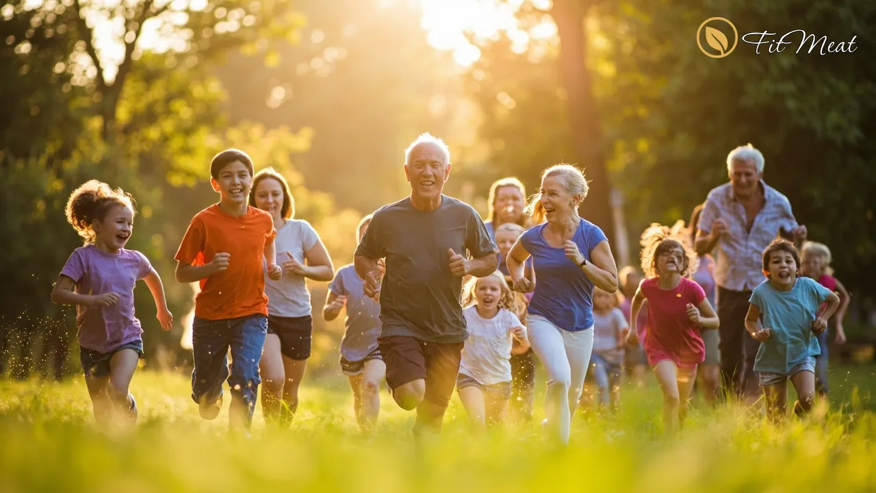 افراد سالم و پرانرژی در حال فعالیت